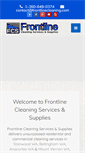 Mobile Screenshot of frontlinecleaning.com